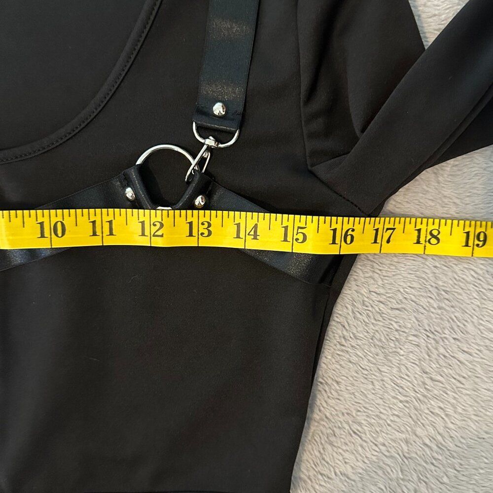 SHEIN Zip-up Crop Top Medium - Picture 4 of 8